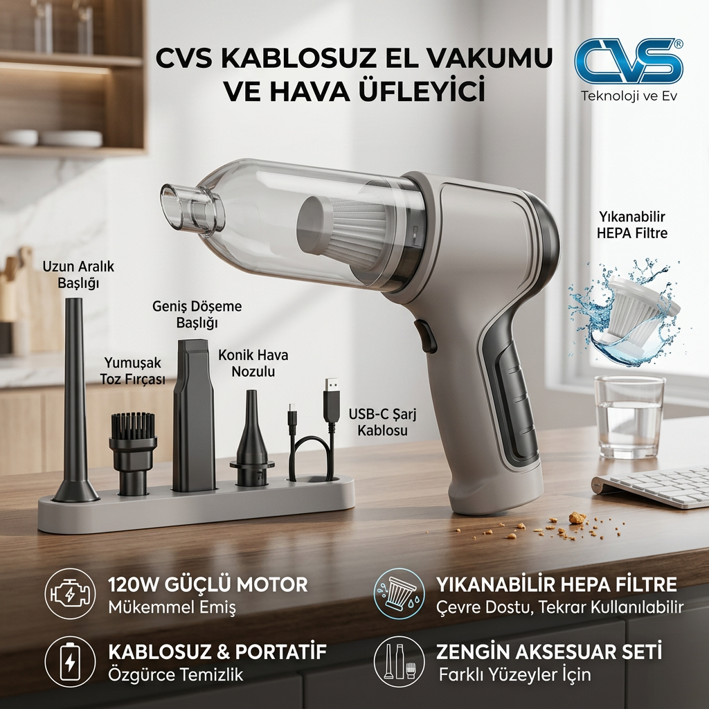 DN 4728 Şarjlı El Süpürgesi