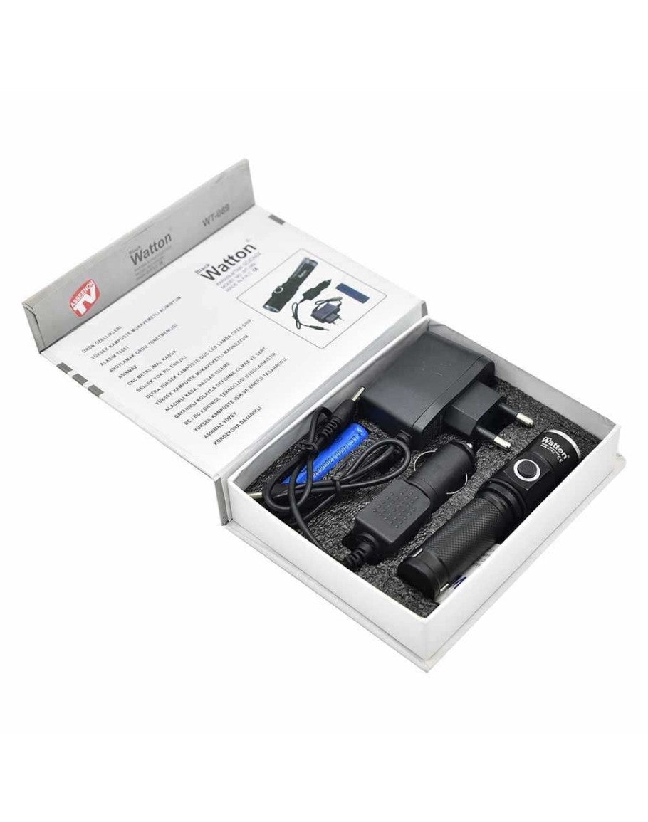 WT-089 Güçlü Cep Boy Mini El Feneri