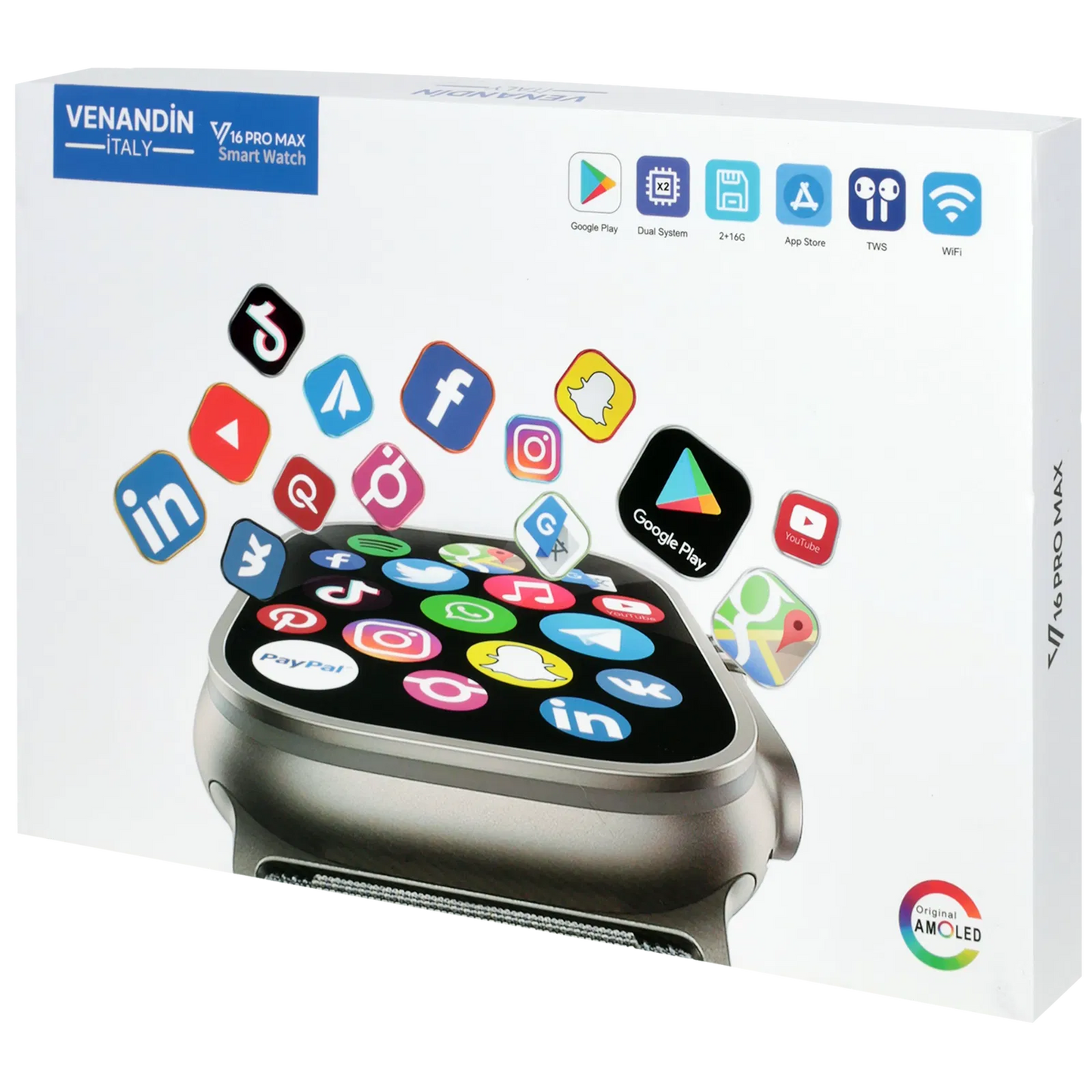 VN-16 Pro Max Akıllı Saat