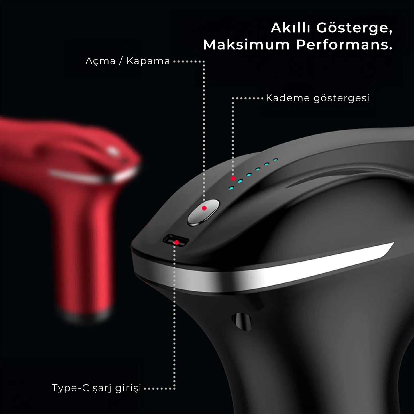HB-011 Çift Başlı Masaj Aleti