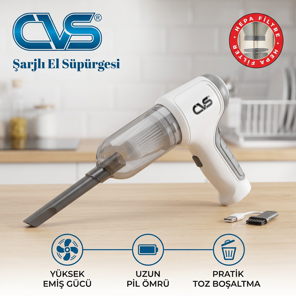DN 4728 Şarjlı El Süpürgesi – Monyer